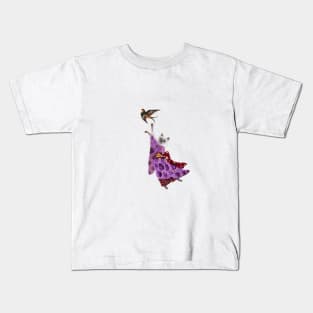 Geisha Cat Kids T-Shirt